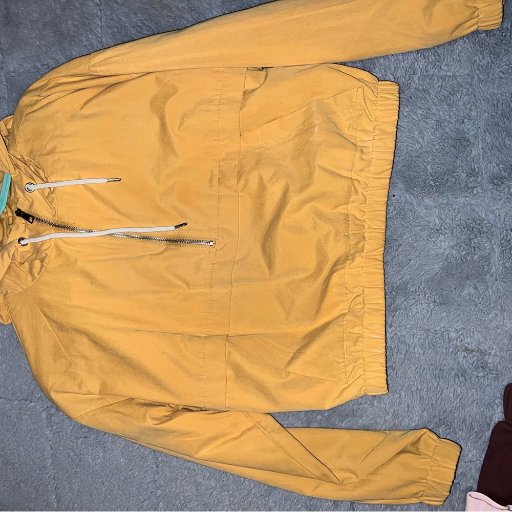 Women's Yellow Utility Jacket